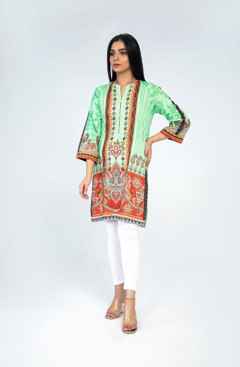 Cambric Digital Printed Shirt Kurti WGK-LWS-DP-671