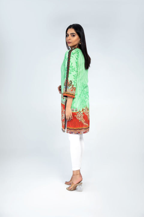 Cambric Digital Printed Shirt Kurti WGK-LWS-DP-671