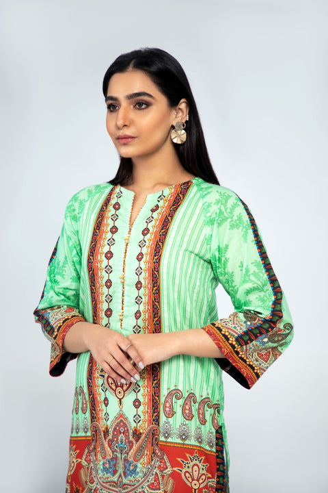 Cambric Digital Printed Shirt Kurti WGK-LWS-DP-671
