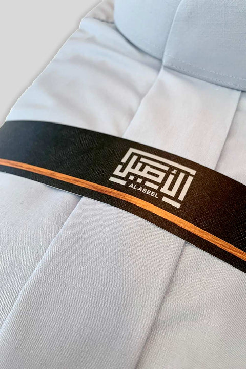 Aseel thobe light grey 