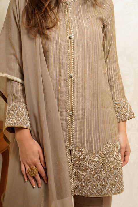 Burooj Couture Gold shirt 