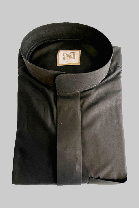 Al Aseel Black Thobe / Jubbah Saudi Style