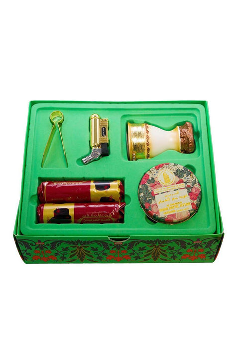 Oudh Ma'al Attar Traveller Gift Set Bakhoor by Al Haramain
