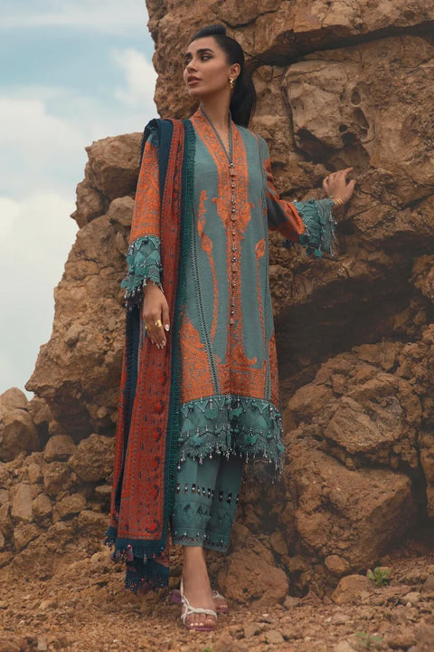 Sana Safinaz 2022 Muzlin Winter Unstitched Collection 011A