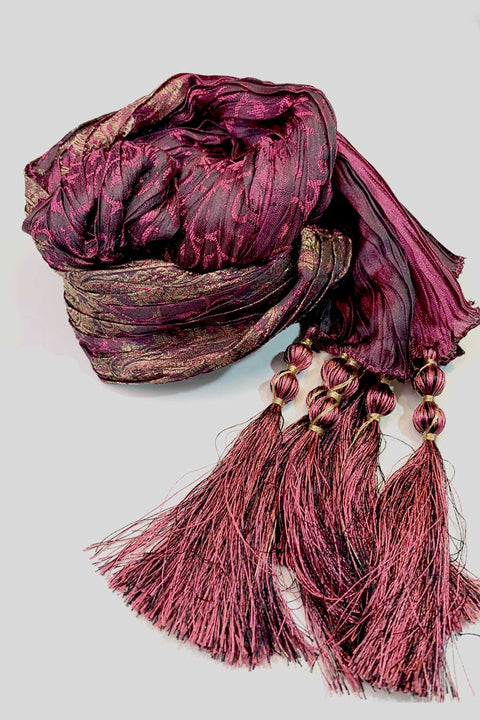 Burooj Men's Shawl Crush Purple