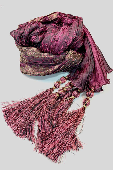 Burooj Men's Shawl Crush Purple