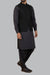 Burooj Man Black Waistcoat Regular Fit