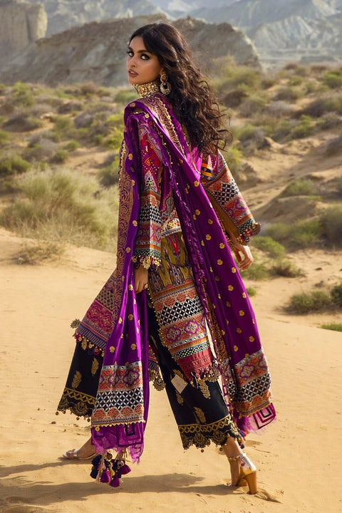 Sana Safinaz Luxury Winter shawl 21/22 Unstitched Collection 01a