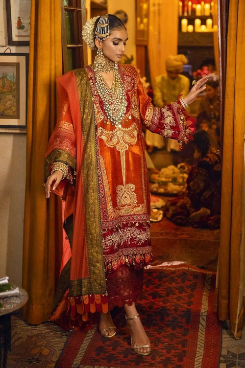 Sana Safinaz Luxury Velvet 21/22 Unstitched Collection 3